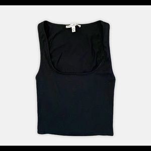 Express OneEleven black crop top